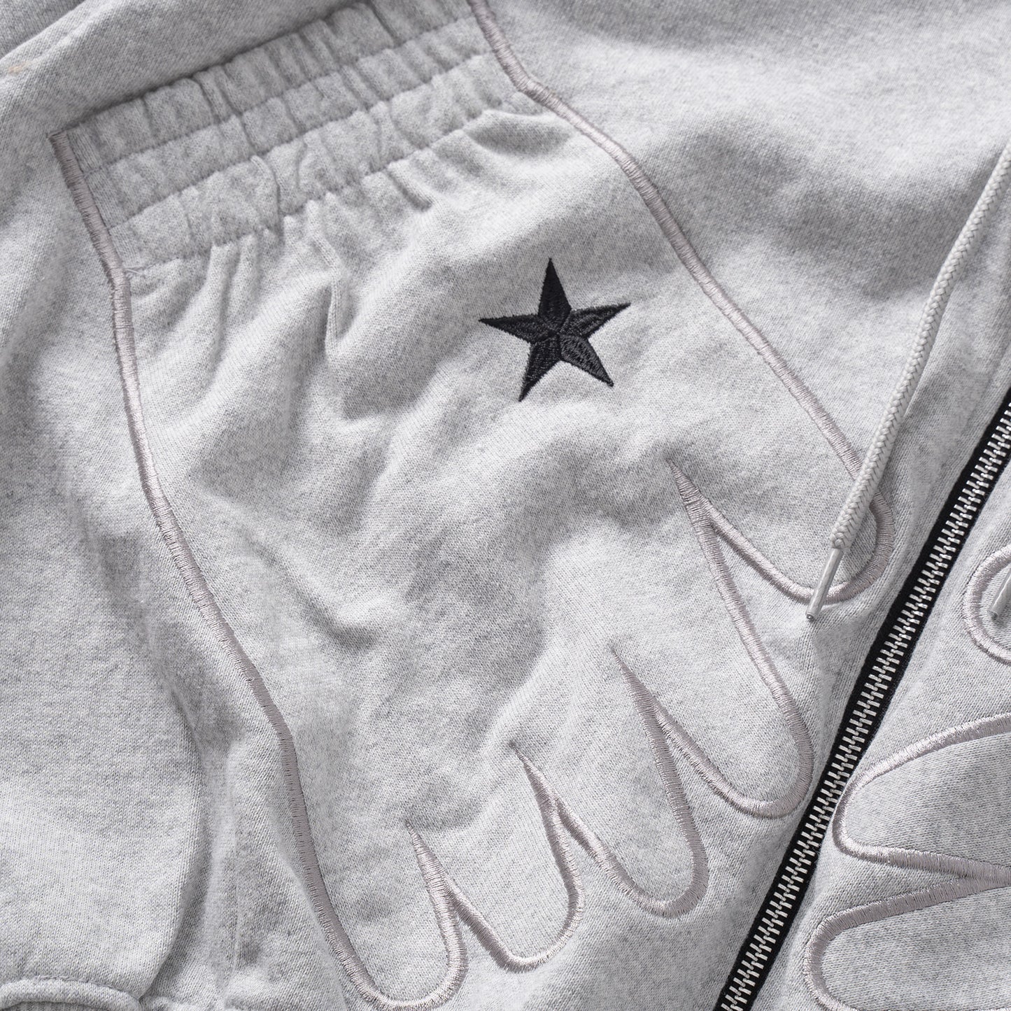 HAND STAR HOODIE - GRAY