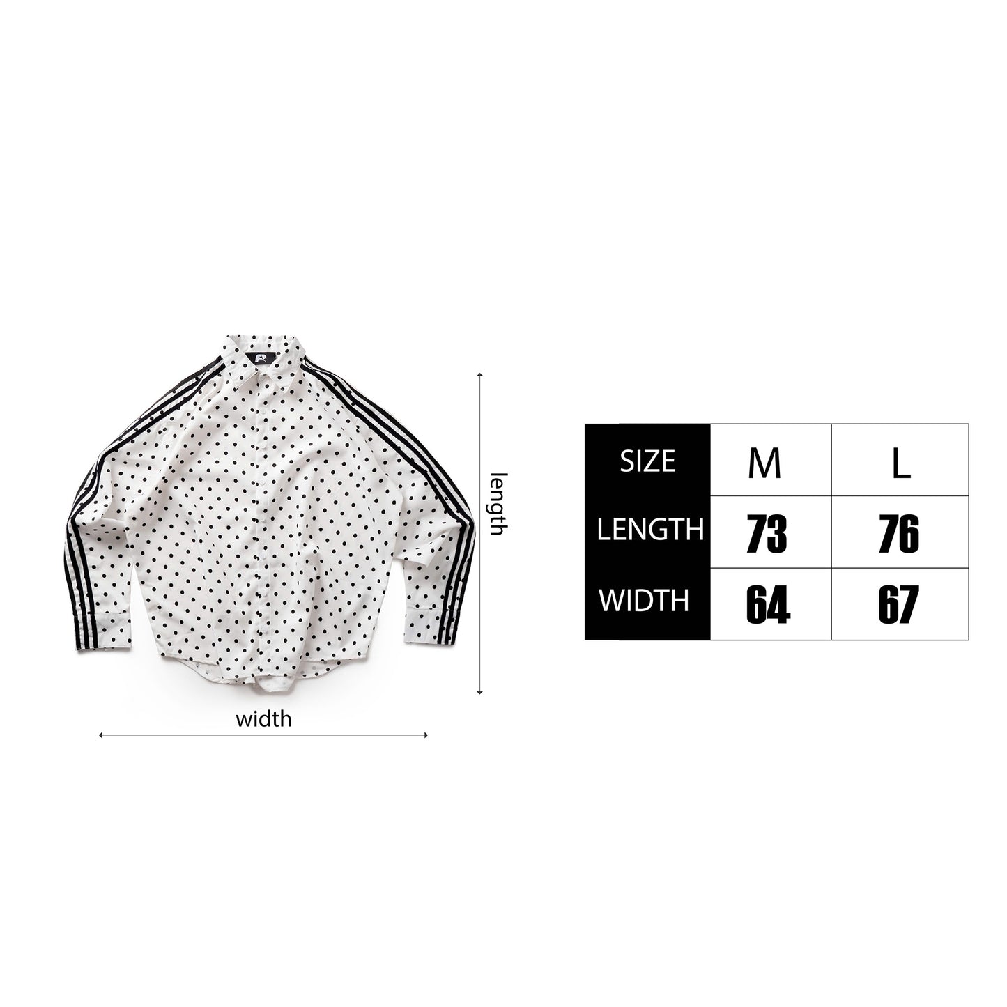 DOTS & STRIPES SHIRT