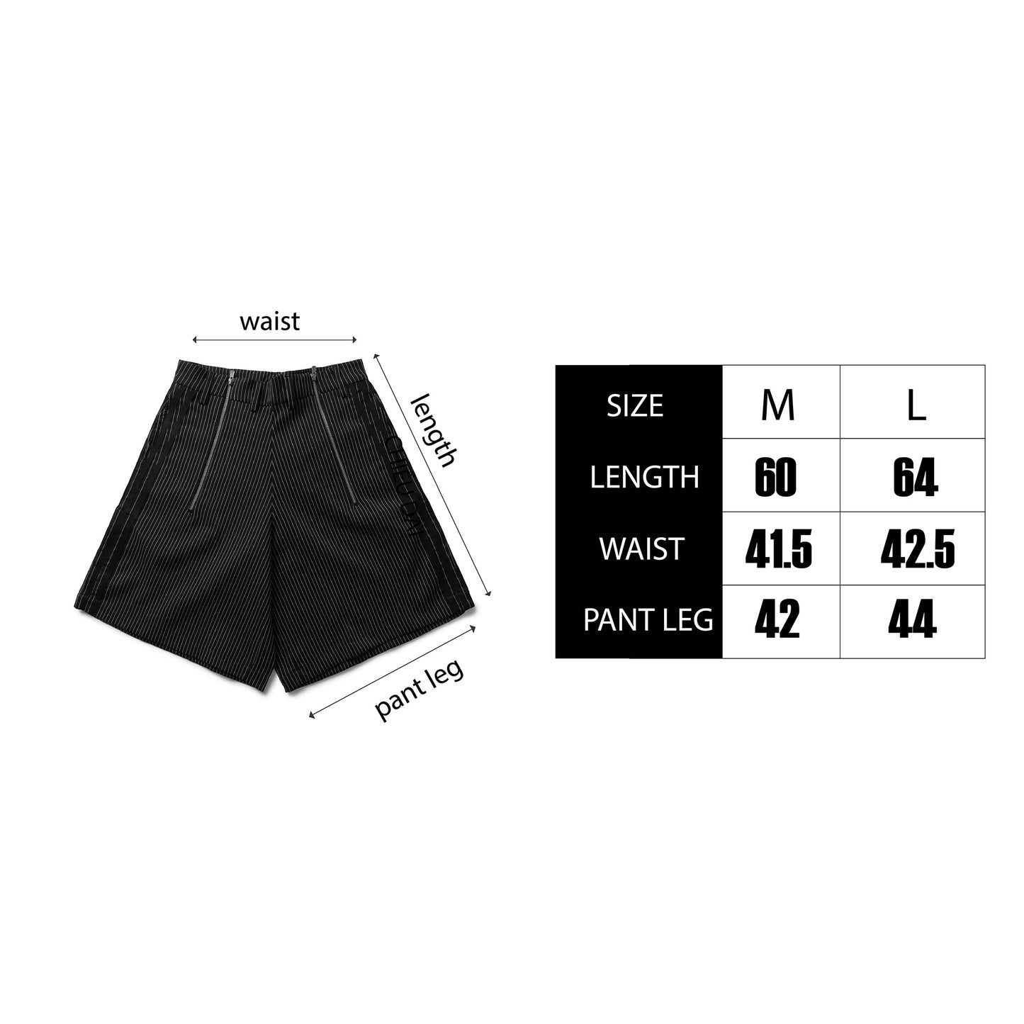 STAR STRIPED SHORTS