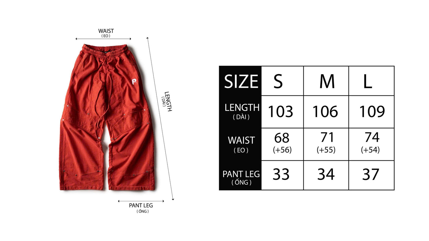 RAW SWEATPANTS - PHON CHAY