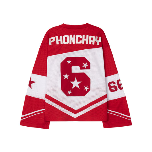 STAR HOCKEY JERSEY - RED