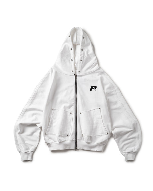 RAW ZIP HOODIE