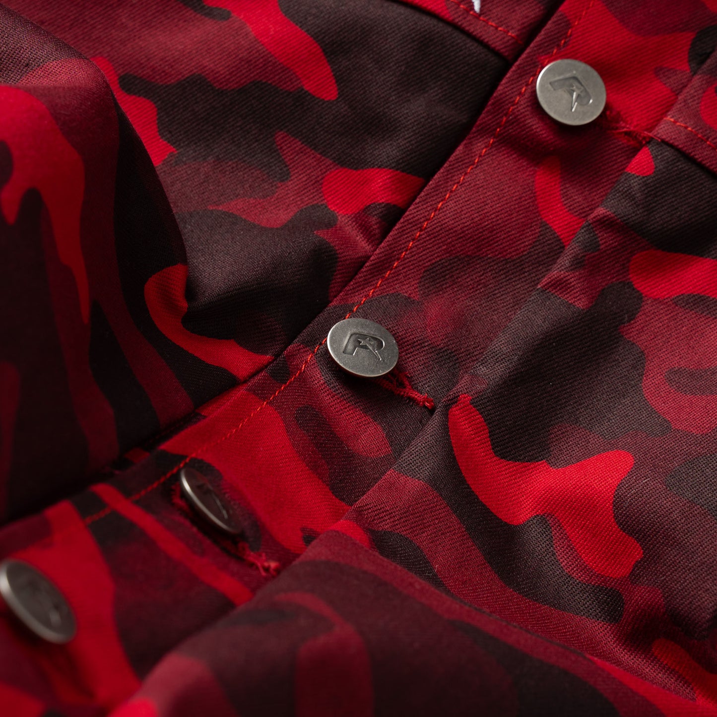 STAR CAMO JACKET - RED