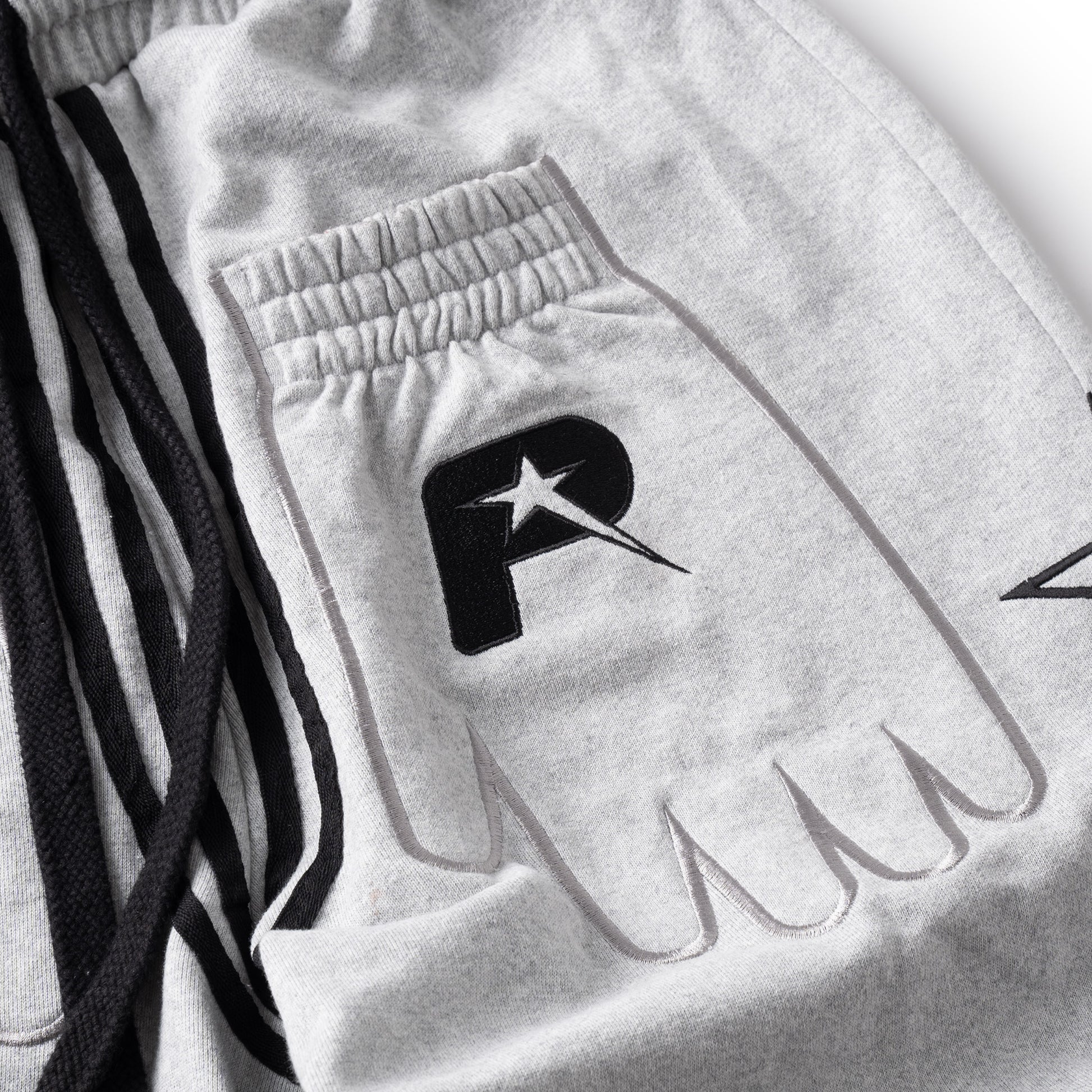 HAND STAR SHORTS - GRAY