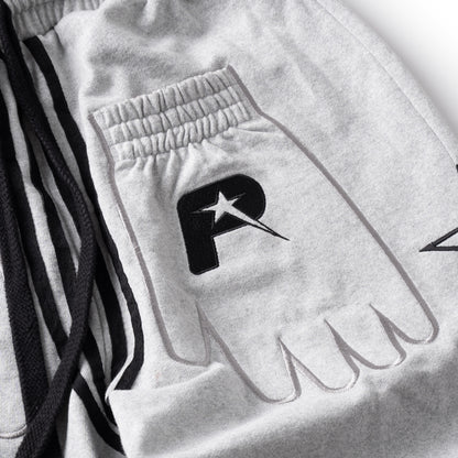 HAND STAR SHORTS - GRAY