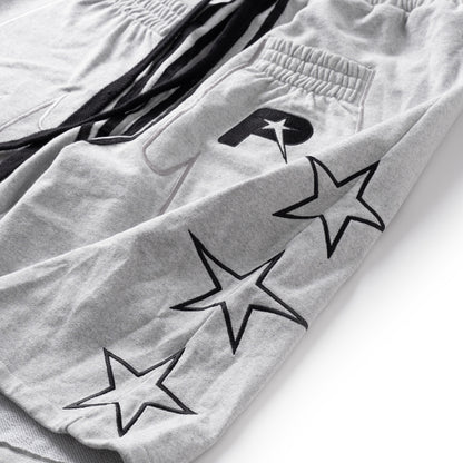 HAND STAR SHORTS - GRAY