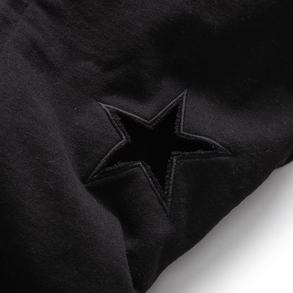 HAND STAR HOODIE - BLACK