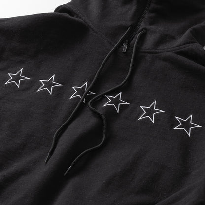 HAND STAR HOODIE - BLACK