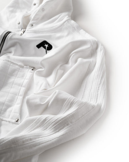 RAW ZIP HOODIE