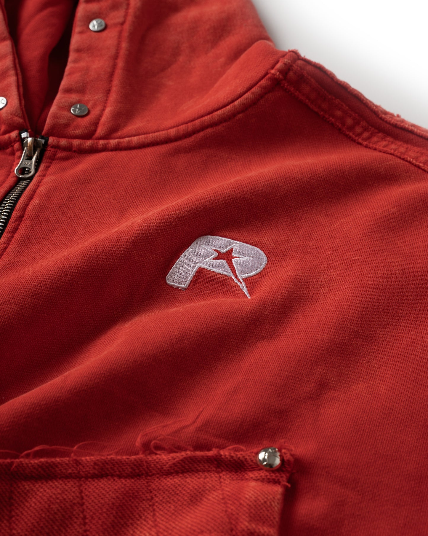 RAW ZIP HOODIE