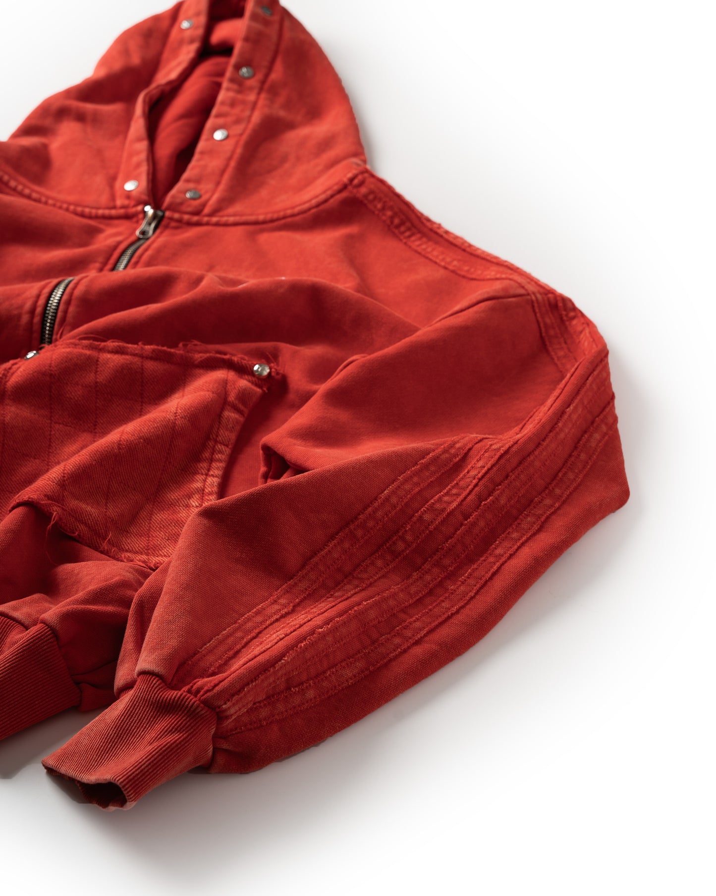 RAW ZIP HOODIE