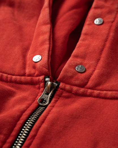 RAW ZIP HOODIE