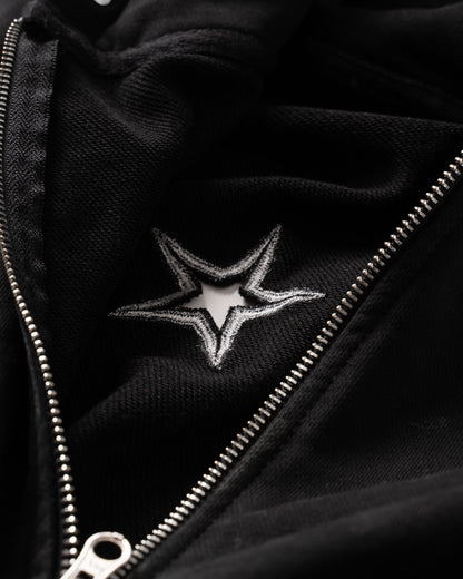 RAW ZIP HOODIE