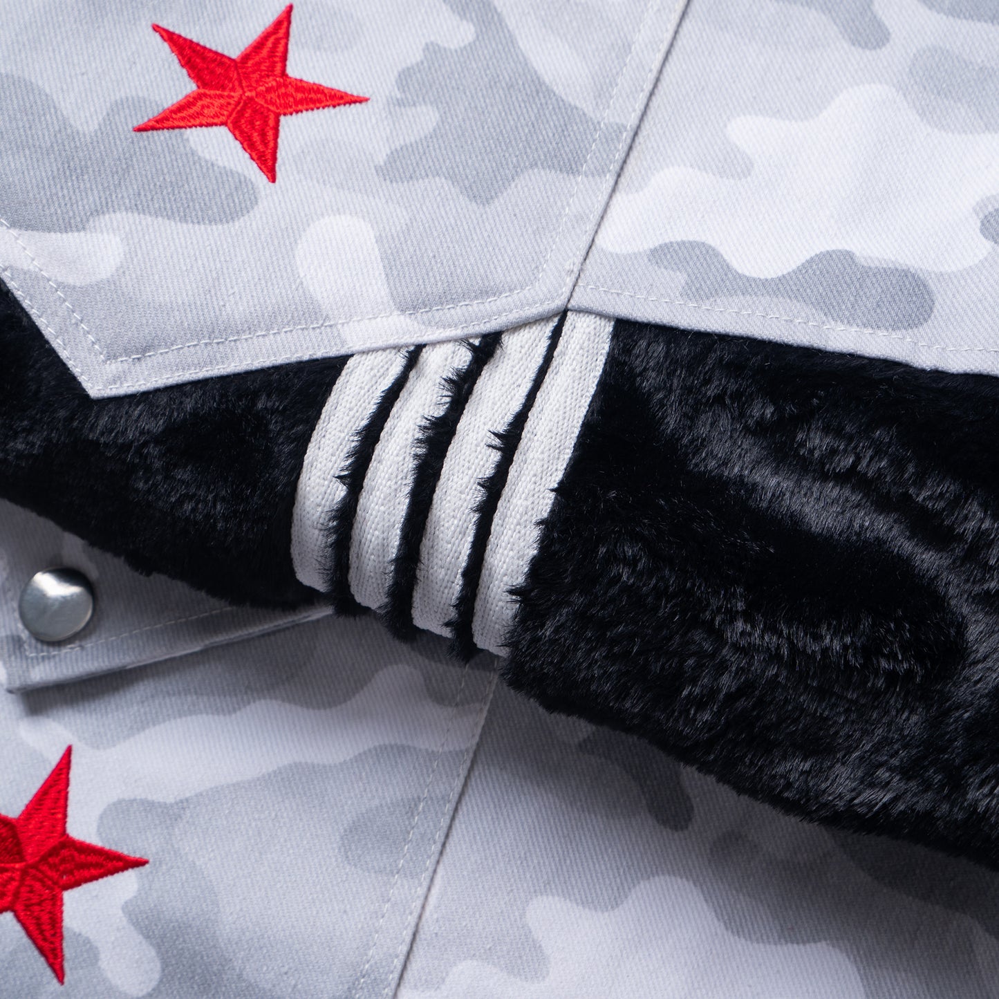 STAR CAMO PANTS - GRAY