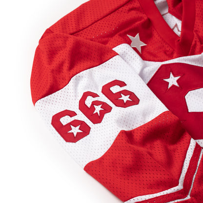 STAR HOCKEY JERSEY - RED