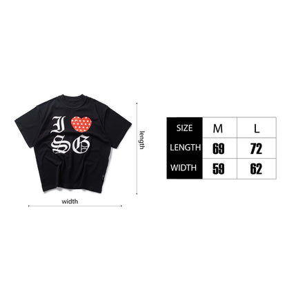 I LOVE SAIGON TEE - BLACK