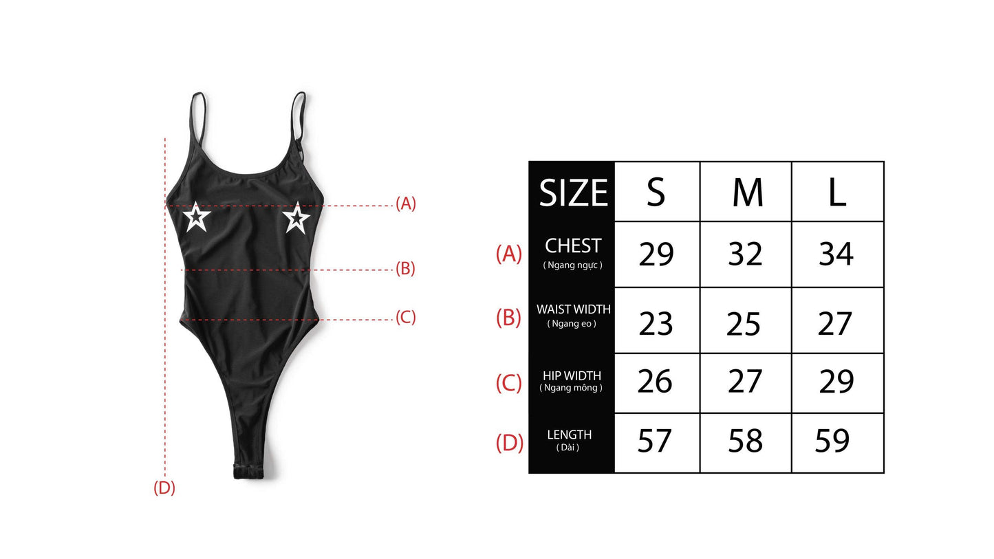 STAR BODY SUIT - PHON CHAY