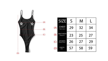 STAR BODY SUIT - PHON CHAY