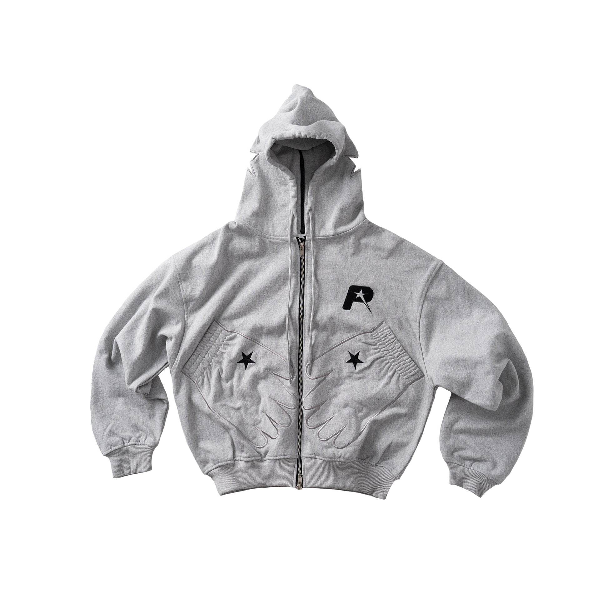 HAND STAR HOODIE - GRAY