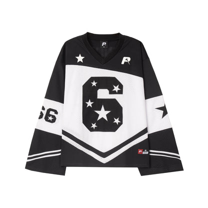 STAR HOCKEY JERSEY - BLACK