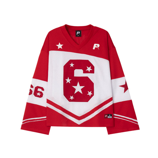 STAR HOCKEY JERSEY - RED