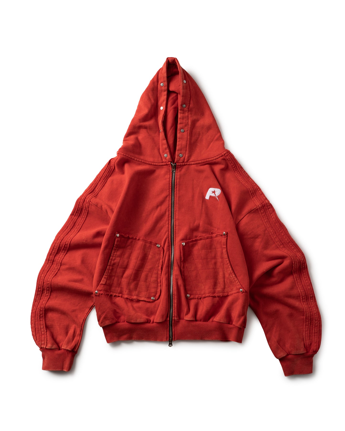 RAW ZIP HOODIE